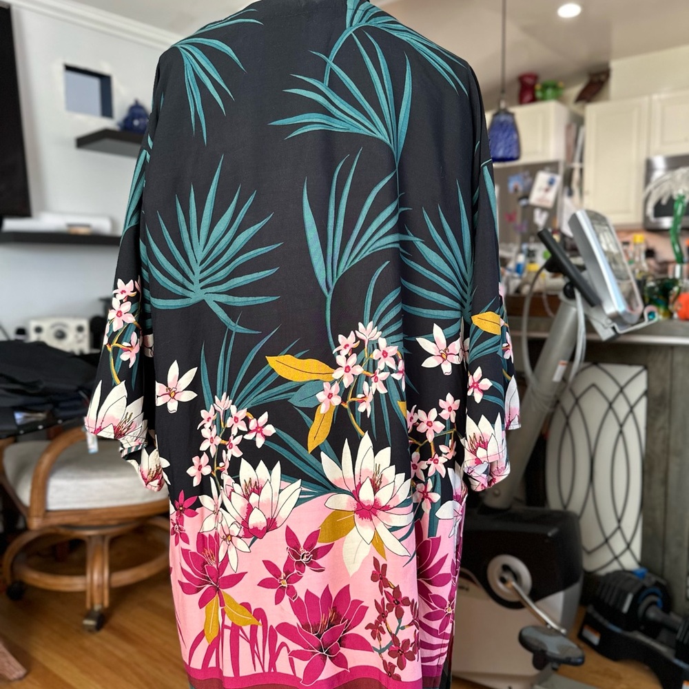 Billabong Tropical Floral Kimono - Picture 4 of 6